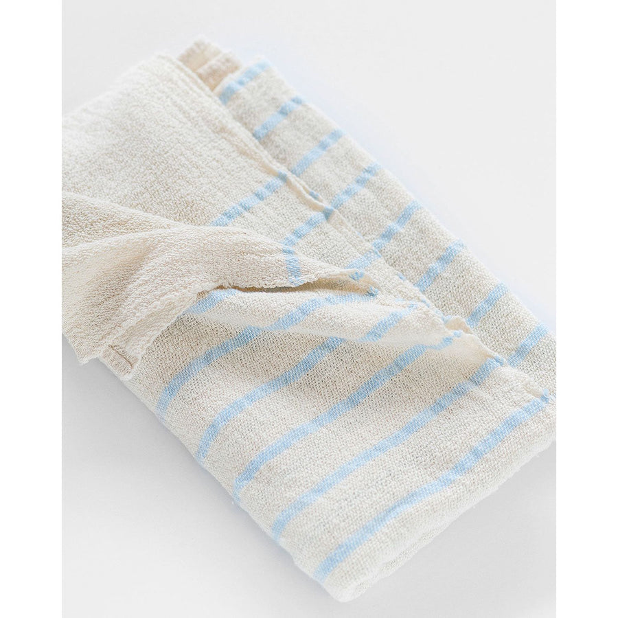 Baby blanket - Blue - Pinstripes